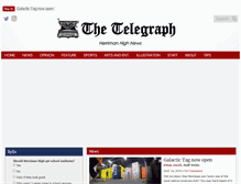 Tablet Screenshot of herrimantelegraph.org